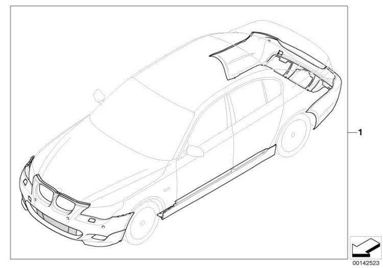 Retrofit, M aerodynamic kit ->