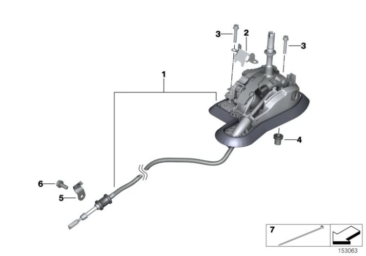 Gear shift Steptronic,all-wheel-drive ->47613113314