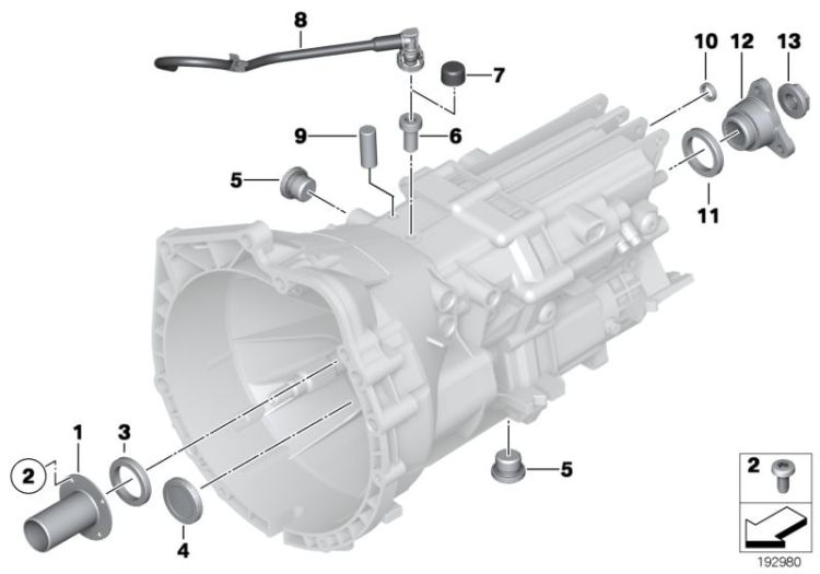 23137573769 Vent screw Manual Transmission Individual transmission parts BMW Z4 Coupé E86 E90 E85 >192980<, Vite disaerazione