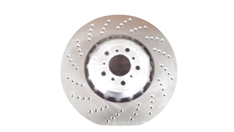 Brake disc, ventilated, perforated, left 400X36