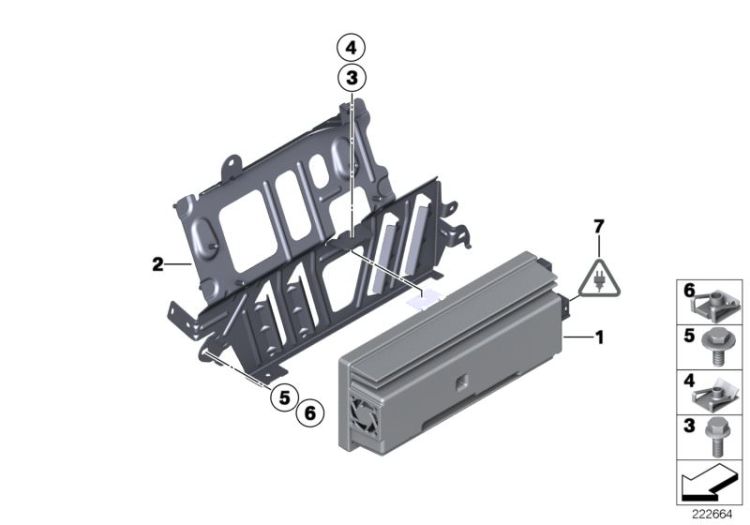 Amplifier / bracket ->