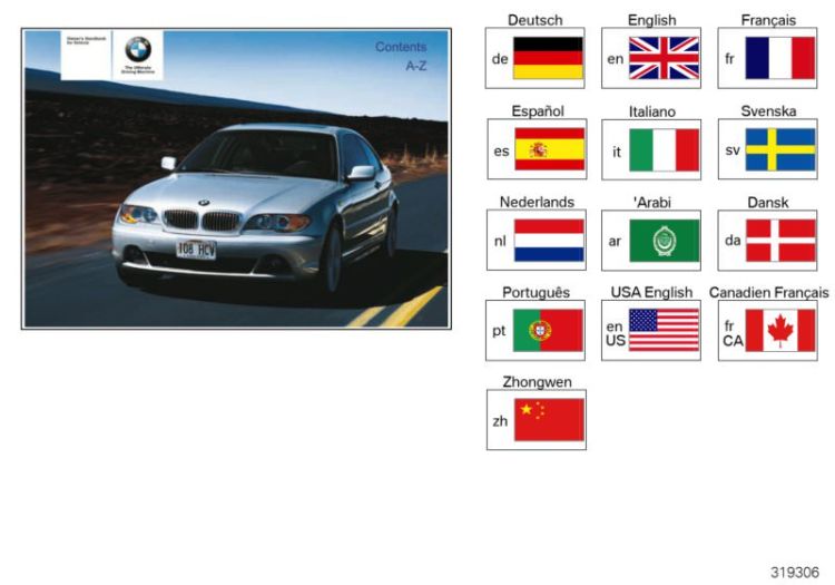 01420155448 Owner´s handbook E46 2 Technical Literature On board literature BMW 3er E90 01420155003 E46 >319306<, Manual de instrucciones E46/2