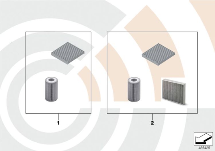 Inspection kit I Value Line, Number 02 in the illustration