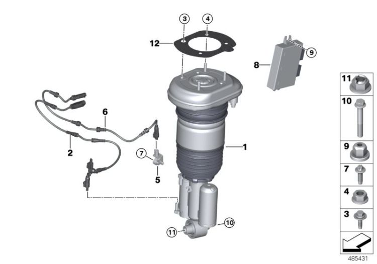 Control unit VDP, Number 08 in the illustration