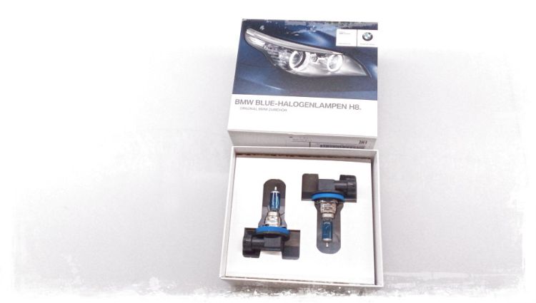 Ampoules halogène BMW Blue d`origine BMW 2 x H8 (63112359505)
