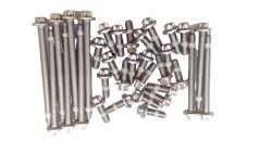 Set of aluminium screws oil pan 