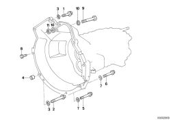 Vis Torx d`origine BMW M8X80 (23001434509)