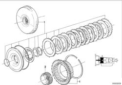 Embrayage d`origine BMW  (24231421059)