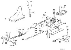 Original BMW cable noise absorbing  (25161218349)