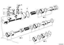 Maitre-cylindre de frein D=23,81MM