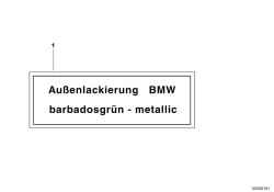 BMW original Placa indicativa Z3 Roadster Z3 KASCHMIRBEIGE-M (71212124912) (71212124912)