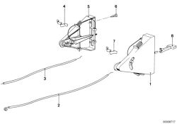 Bowdenzug Sommerluft links 