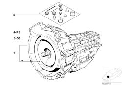 Original BMW repair set ax-bearing  (24001215582)