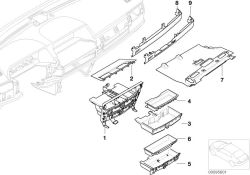 Blende Instrumententafel links titan87