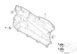 BMW d'origine Sostegno di porta anter. sin.  (51417181059)