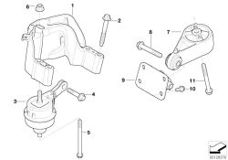 BMW original tuerca hexagonalMini Cabrio R57 M12X1,5-8-ZNS3 (07119904578) (07119904578)