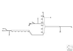 BMW original Tronco cables válvula inyección/ignición (12517566570)