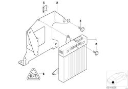 Sostegno amplificatore sistema Hifi Vollausbau