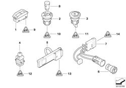 Anzeige Airbag-off 