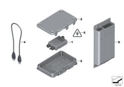 Original BMW Schutzdose USB-Hub  (84109125680)