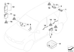 LED module for door opener 