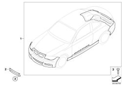 Retrofit kit M aerodyn. package grundiert