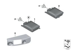 Sensor, lane change warning, slave, LE 