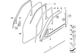 BMW original Grapa X5 F15 (51337072896) (51337072896)