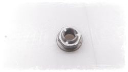Hexagon nut with collar M10-10 ZNS3