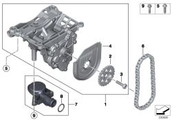 Joint torique d`origine BMW 22X3 (11417805370)