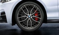 BMW original Jue. rueda compl. verano RDCi Orbitgrey 4er F36 M PERFORMANCE (36112287894) (36112287894)