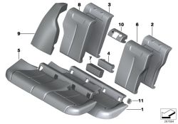 Cover isofix oyster