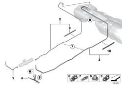 Conducto de alimentación de combustible delantero  (16127244726)