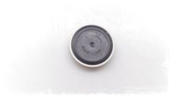 BMW original Tapón pint. con anillo adhesivo fusible 5er E12 diameter = 35MM (41007140847) (41007140847)