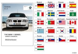 Owner's manual for E81, E87 with iDrive de, MJ 2009