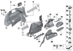 Original BMW Zylinderschraube mit Ansatz  (51477130768)