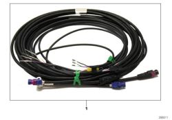 61129366328 Rep module AUX In  USB Vehicle electrical system Supplementary cable sets BMW X1 E84 G30 G11 7er  >356511<, Modulo di riparazione AUX In / USB