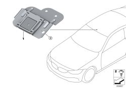 Original BMW gps antenna with bracket  (65209281067)