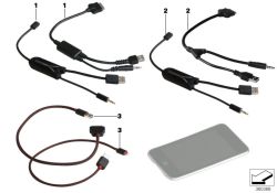 Media Adapter Apple iPod / iPhone 30 polig