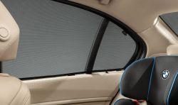 Original BMW Sonnenschutz Seitenscheibe einteilig SCHWARZ