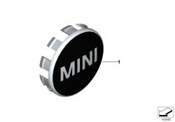 Wheel center cap for MINI chillired
