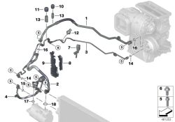 Druckleitung Kompressor-Kondensator 