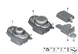 BMW original Unidad de mando Controller TouchMini Paceman R61 (65829347469) (65829347469)