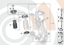 Repair kit for support bearing Value Parts