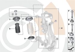Installation kit support bearing Value Parts