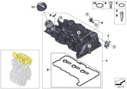 Jeu de joints, couvre culasse d`origine BMW  (11128583292)