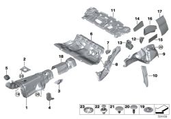 Absorbedor pared lateralBMW 4er  F36 37403376 (51487381211) (51487381211)