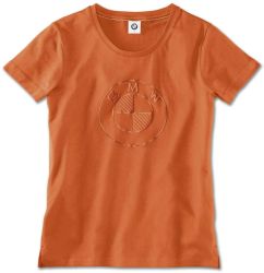 BMW t-shirt femme Fashion orange, XL d`origine BMW (80142466131)